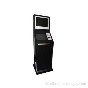Steel frame muti - function gaming Loby Dual Screen Kiosk w